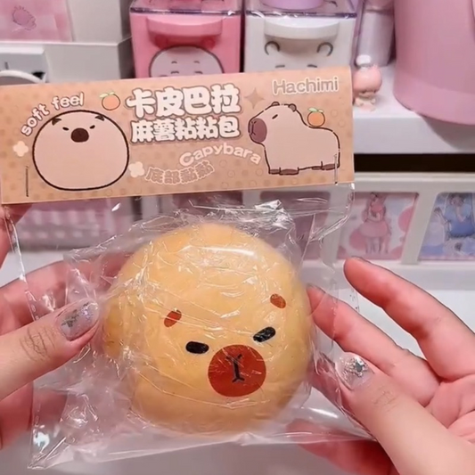Hachimi Capybara Bun Squishy