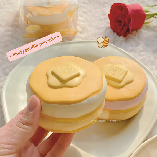 Stacked Fluffy Pancake Squishy
